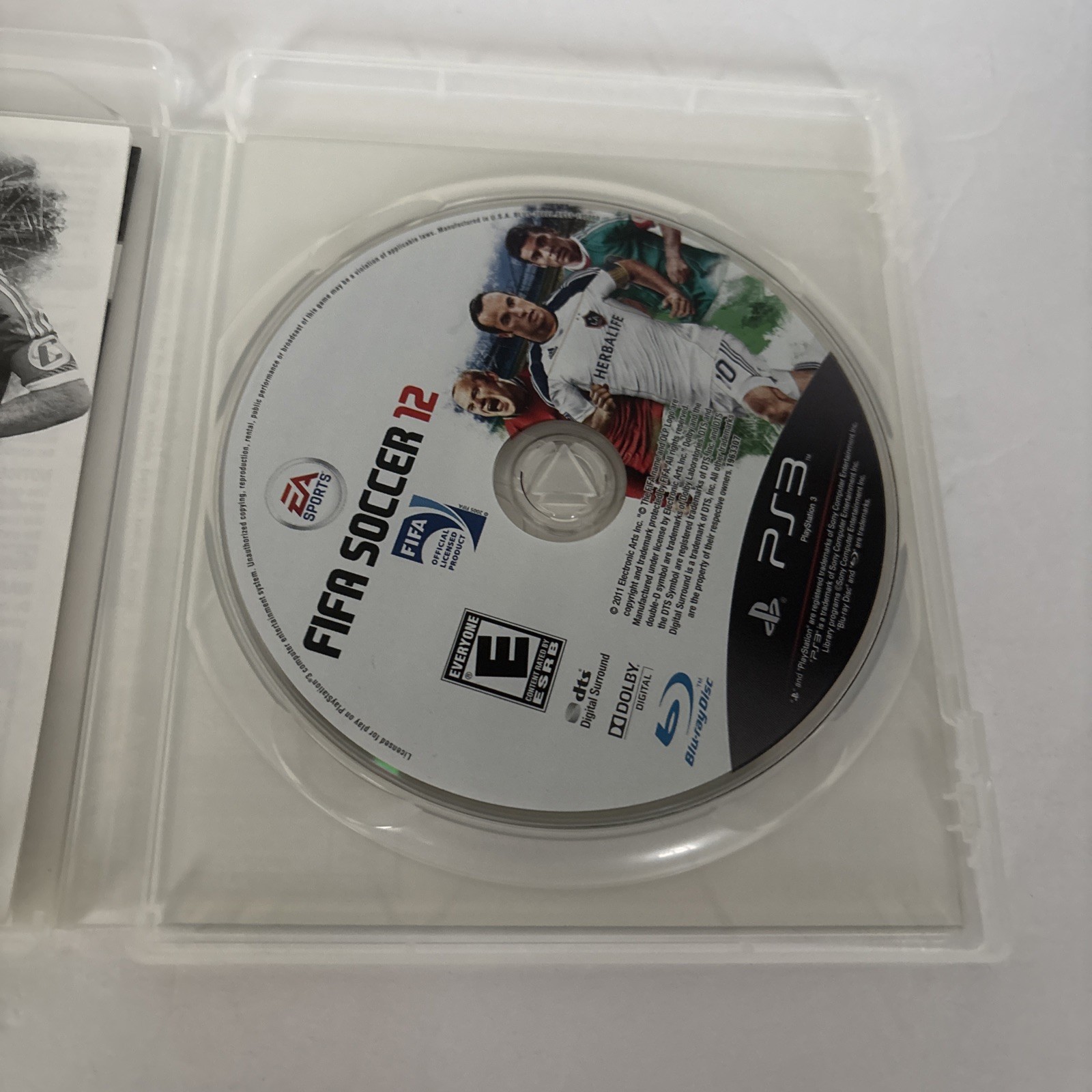 FIFA Soccer 12 (Sony PlayStation 3, 2011) Complete *TESTED & WORKING*