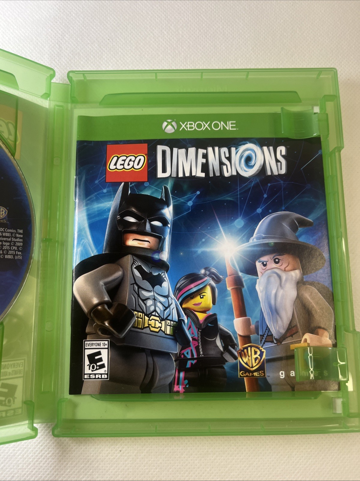 LEGO Dimensions Microsoft Xbox One Video Game WB Games. Case and Book Included