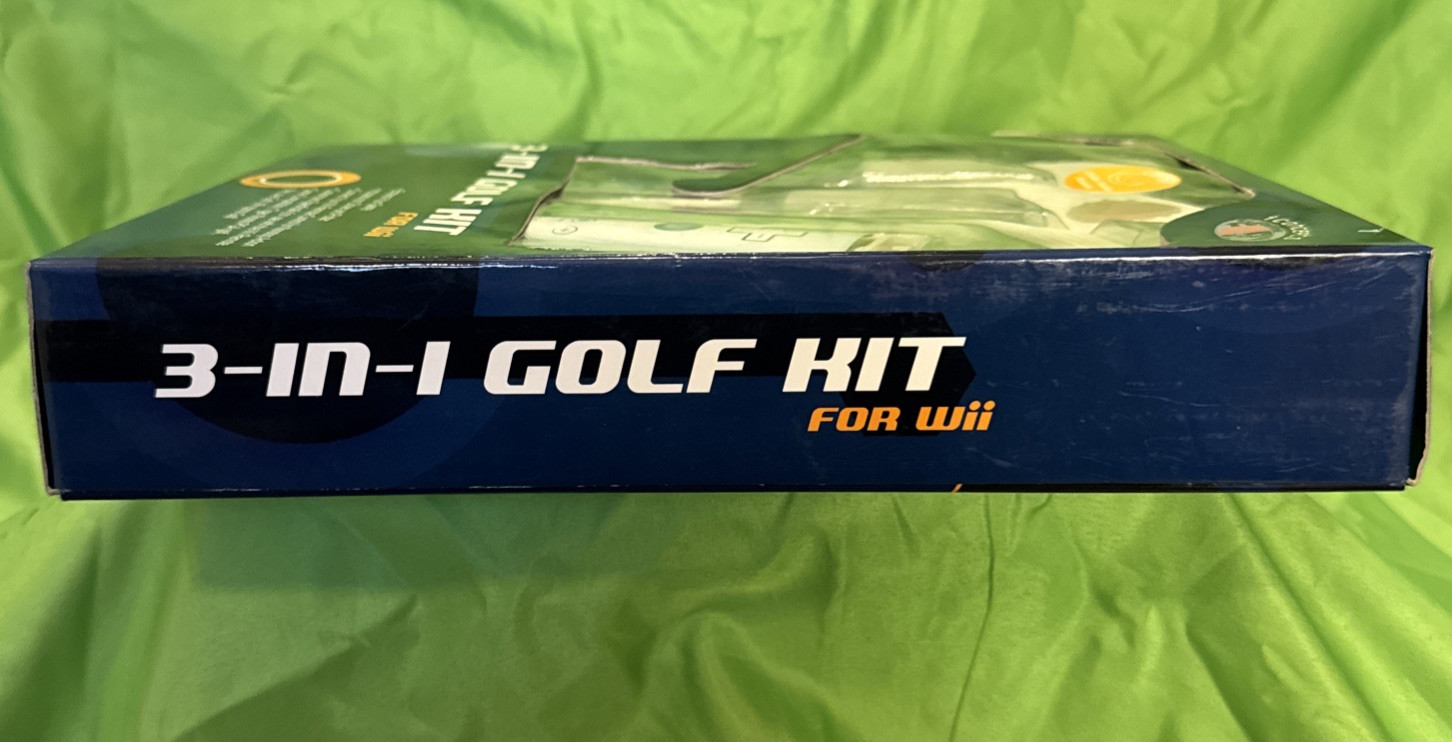 3 in 1 Golf Kit for wii. Brand new. unopened box