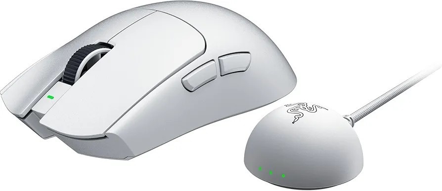Razer Viper V4 Pro White – Ultra-lightweight Wireless Esports Gaming Mouse