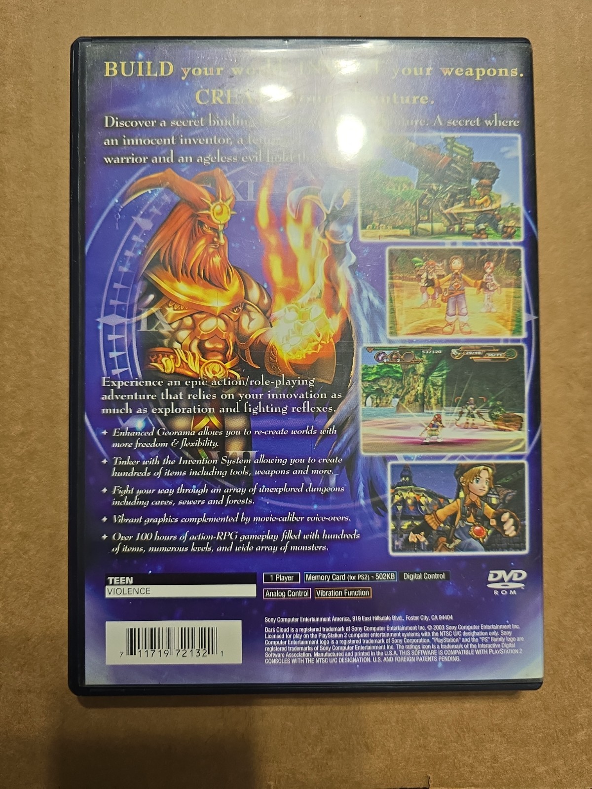 Dark Cloud 2 – Sony PlayStation 2 Cib Tested And Working With Manual