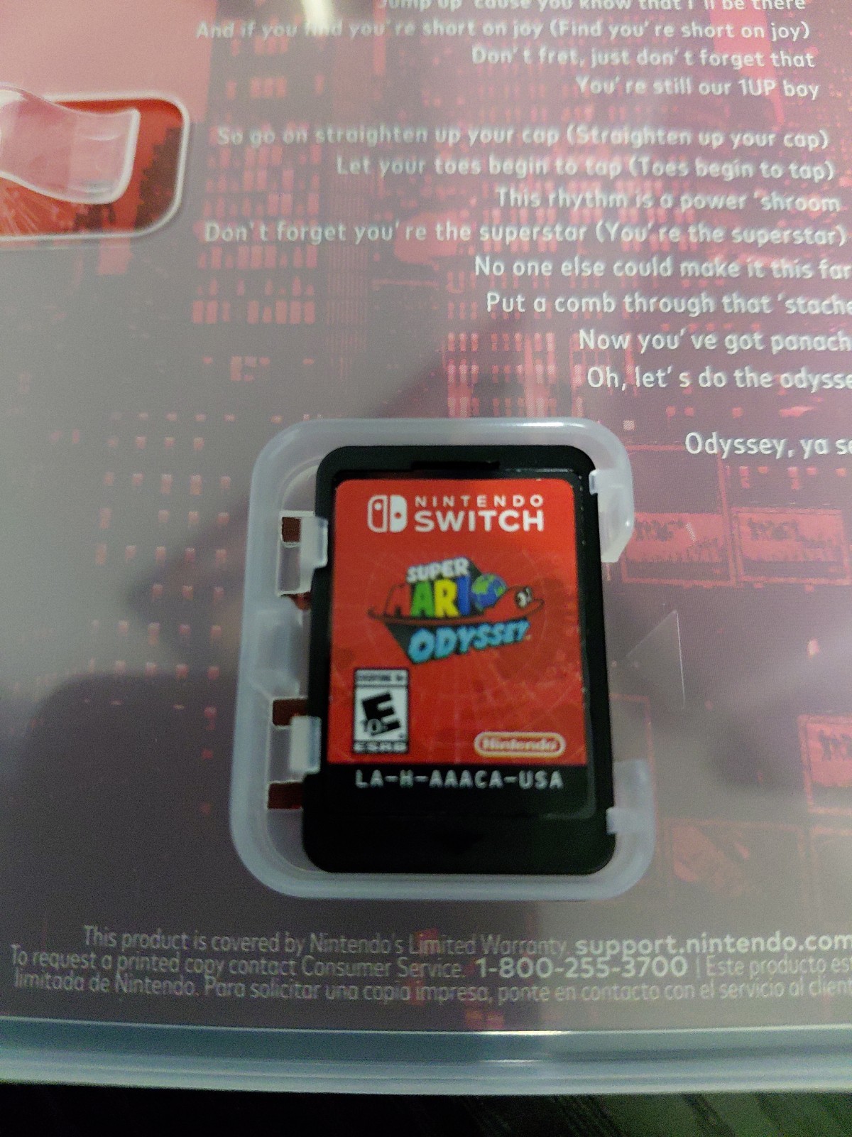 Super Mario Odyssey Nintendo Switch Game With Original Case Nintendo Switch 2