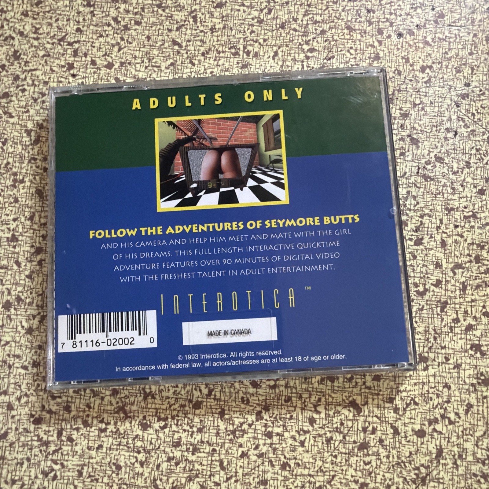 The Interactive Adventures of Seymore Butts, Windows PC CD-ROM Computer Game