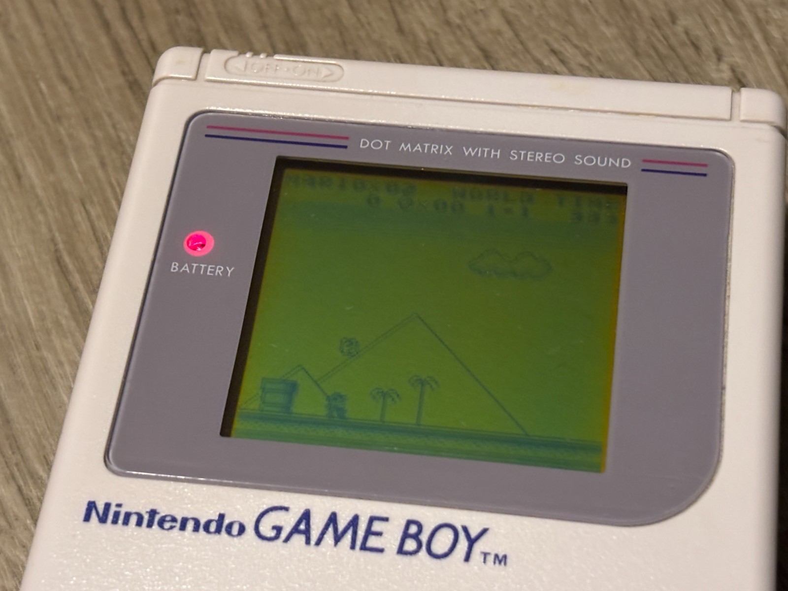 Nintendo Game Boy Original Handheld Gray Console System Good Shape Works Great