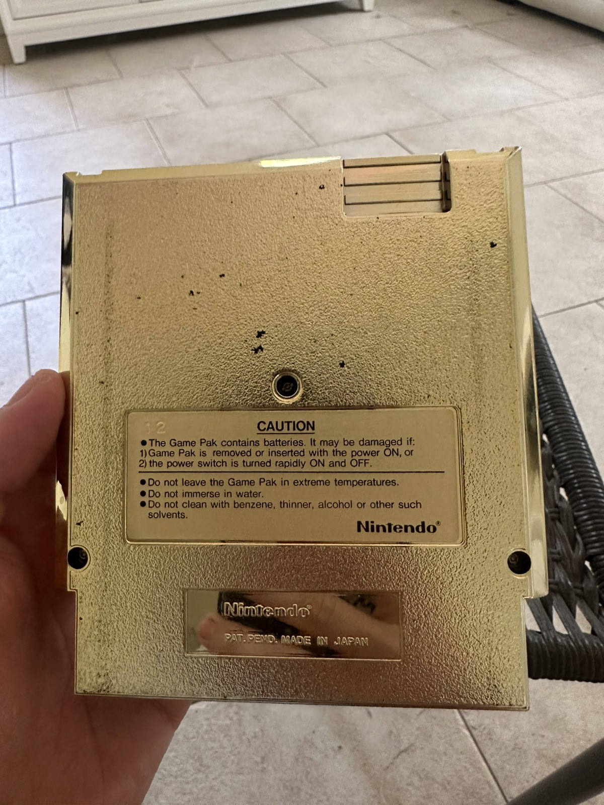 NES Nintendo Legend of Zelda Cartridge w/ Box & Instructions