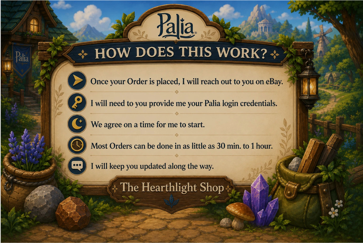 PALIA – TOWER ACCOMPLISHMENTS x 3