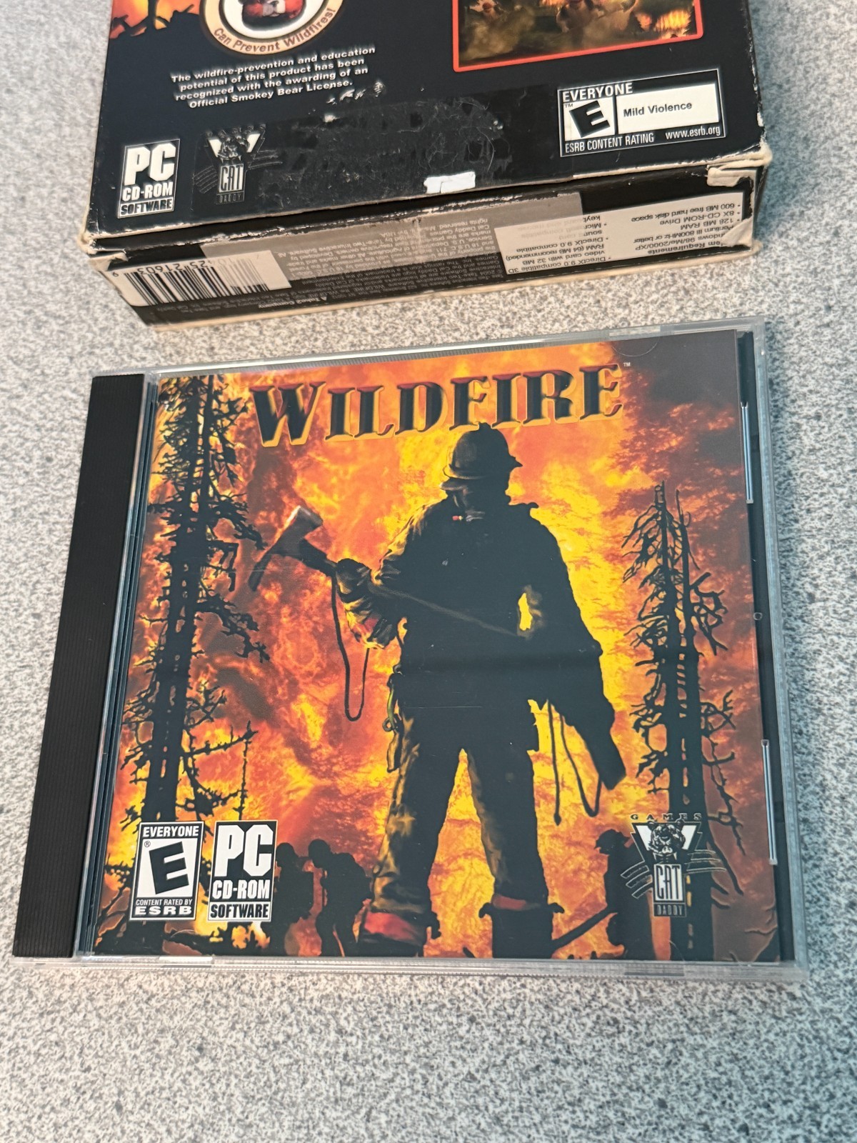 Wildfire PC CD Rom Software Game By Cat Daddy Games 2004 Complete in Box Rare