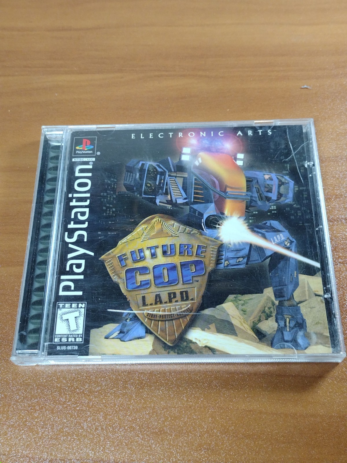 Future Cop LAPD Sony PlayStation 1 (PS1) Black Label CIB -Tested&Works-