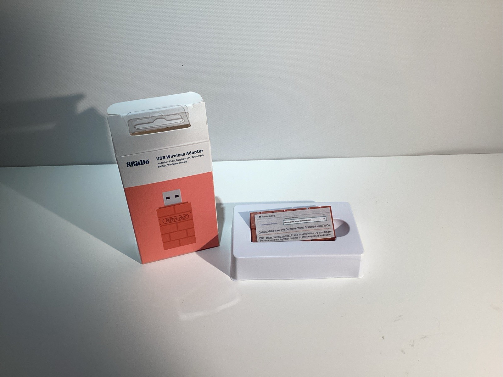 8BitDo USB Wireless Adapter – Complete In Box
