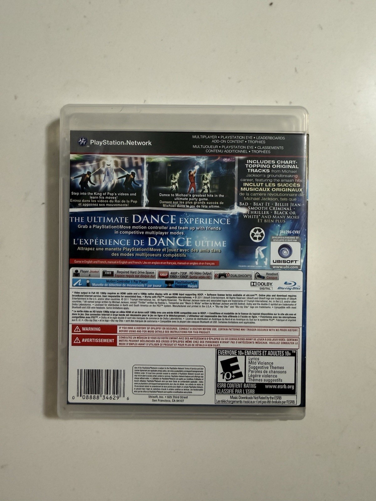 Michael Jackson the Experience (Move Compatible) – Sony PlayStation 3