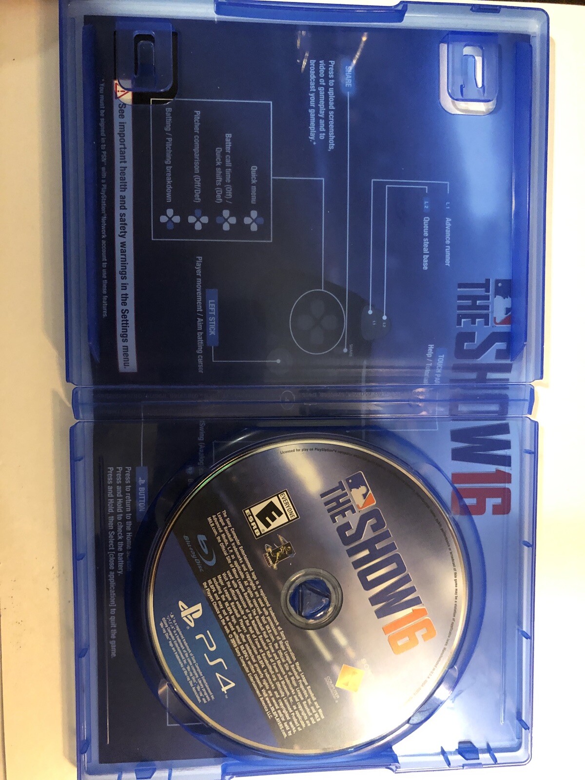 The Show 16 PS4 Baseball MLB Game