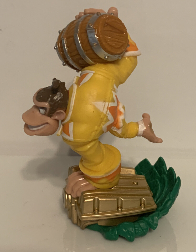 Lot Of Skylanders Amiibo Turbo Charge Donkey Kong and Barrel Blaster Figures