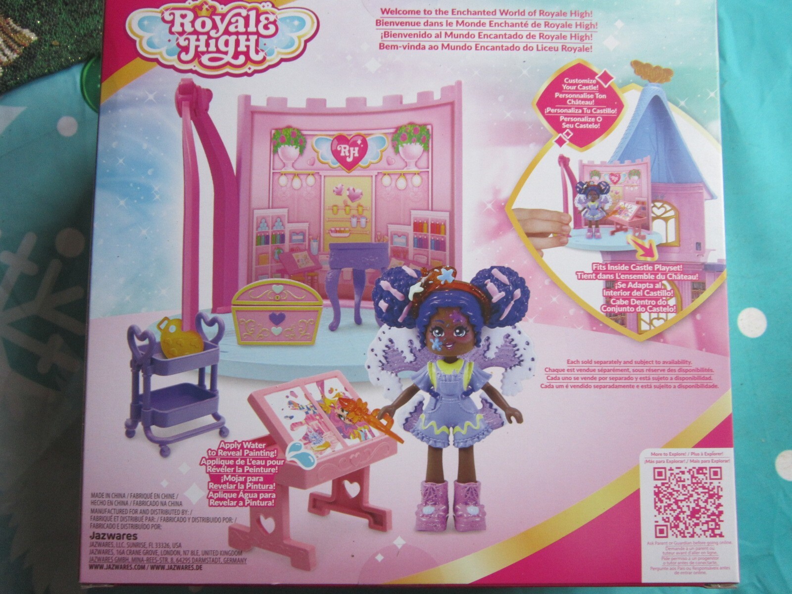 Royale High Roblox ~ Art Class Playset Doll ~ ** DOLL ONLY ** ~ 2024 IN HAND