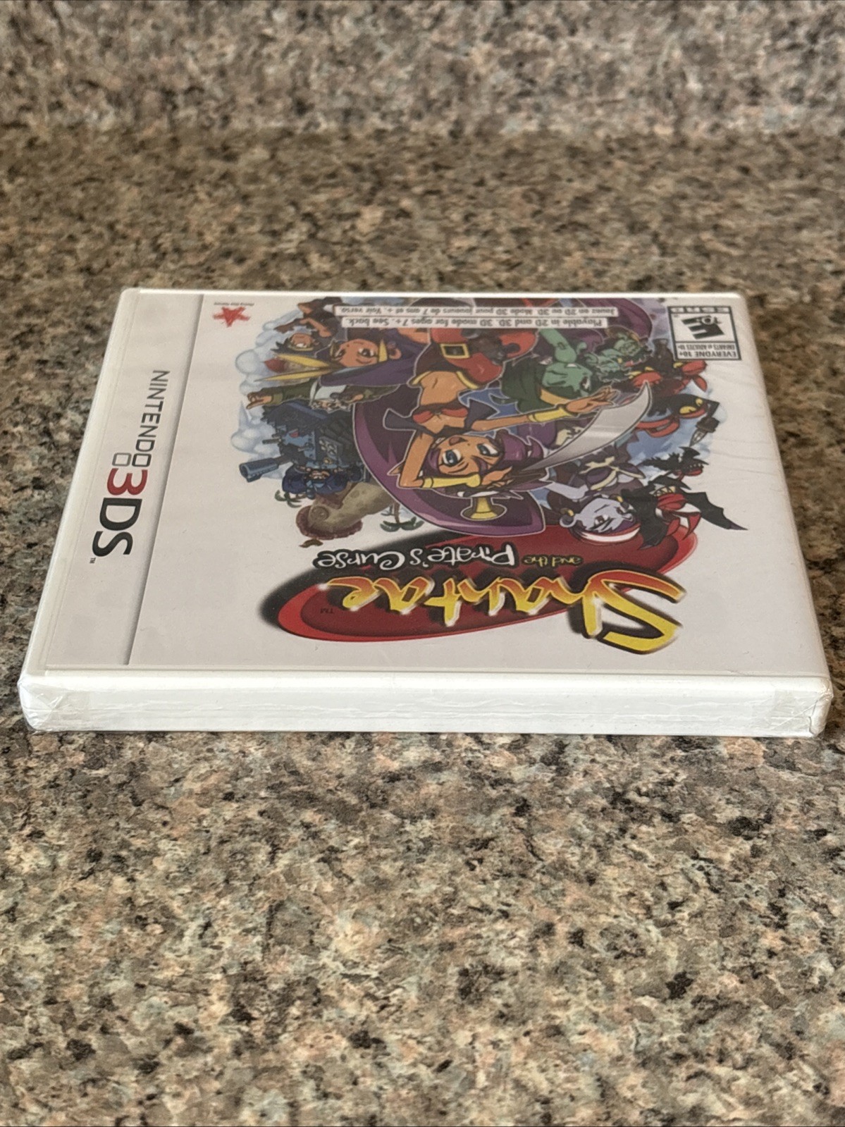 SHANTAE AND THE PIRATE’S CURSE (Nintendo 3DS, 2016) *BRAND NEW / FACTORY SEALED*