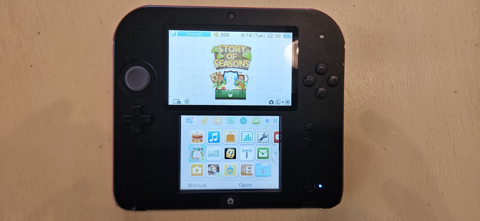 Nintendo 2DS/3DS, Very Good. 3.75hr run-time, Story of Seasons game, card n cord