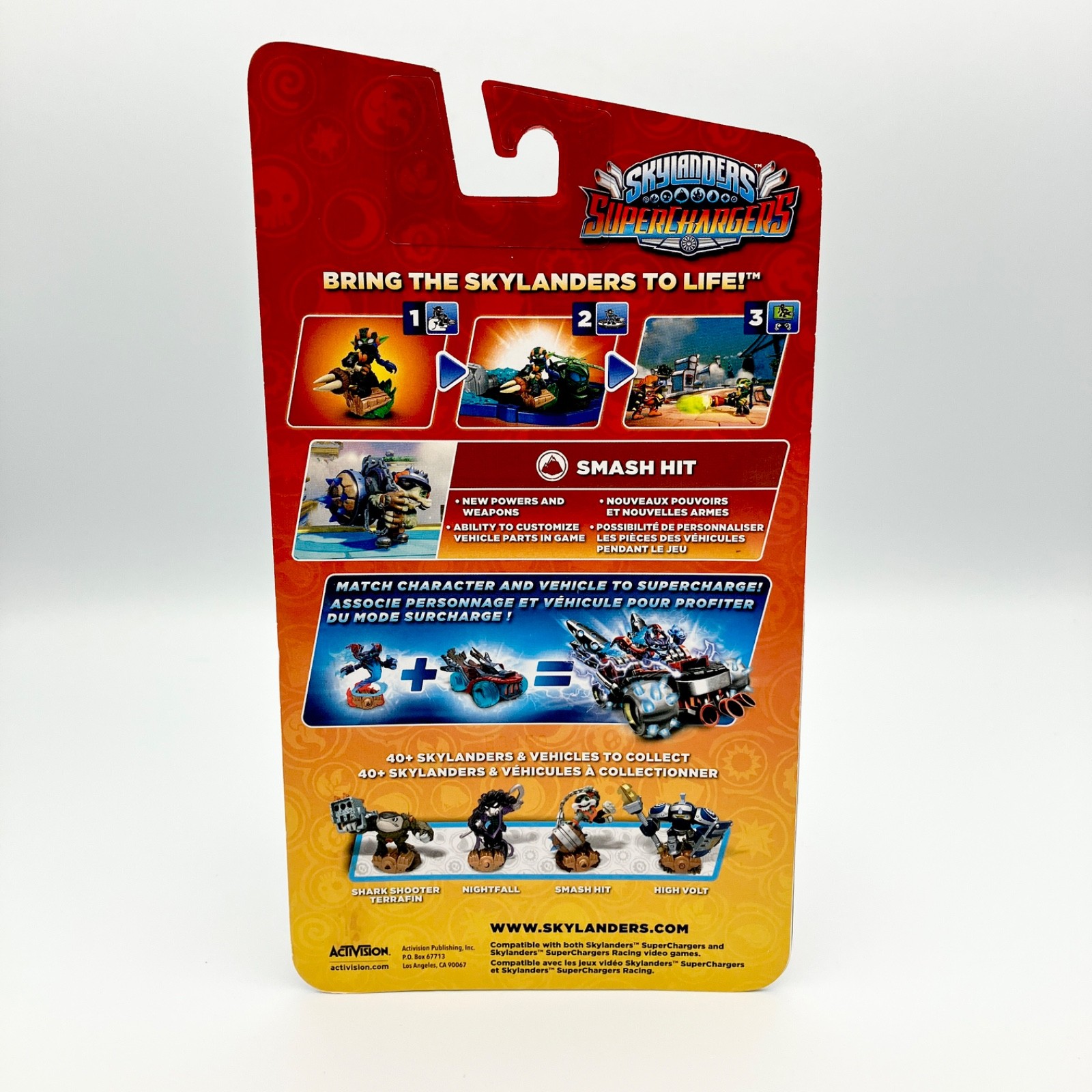 Skylanders Superchargers Smash Hit Figure Character NIB Activision NEW SEALED