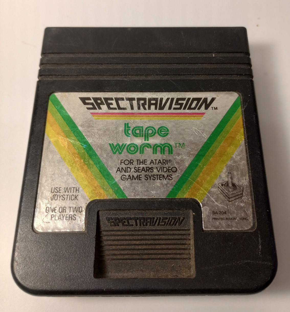 Tapeworm Tape Worm Spectravision Spectravideo Game Atari 2600 CARTRIDGE 1982