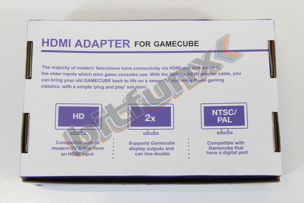 For Nintendo GameCube Line Doubler High Definition Digital AV to HDMI Adapter