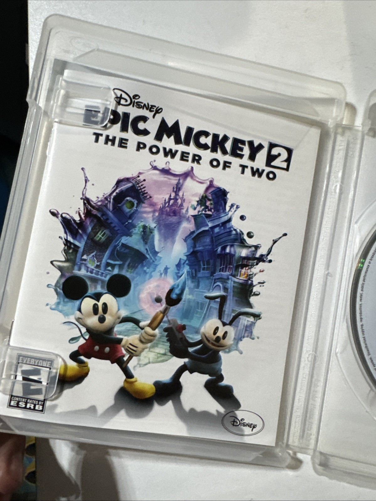 Epic Mickey 2: The Power of Two (SONY Playstation 3, PS3 2012) CIB w/ Manual