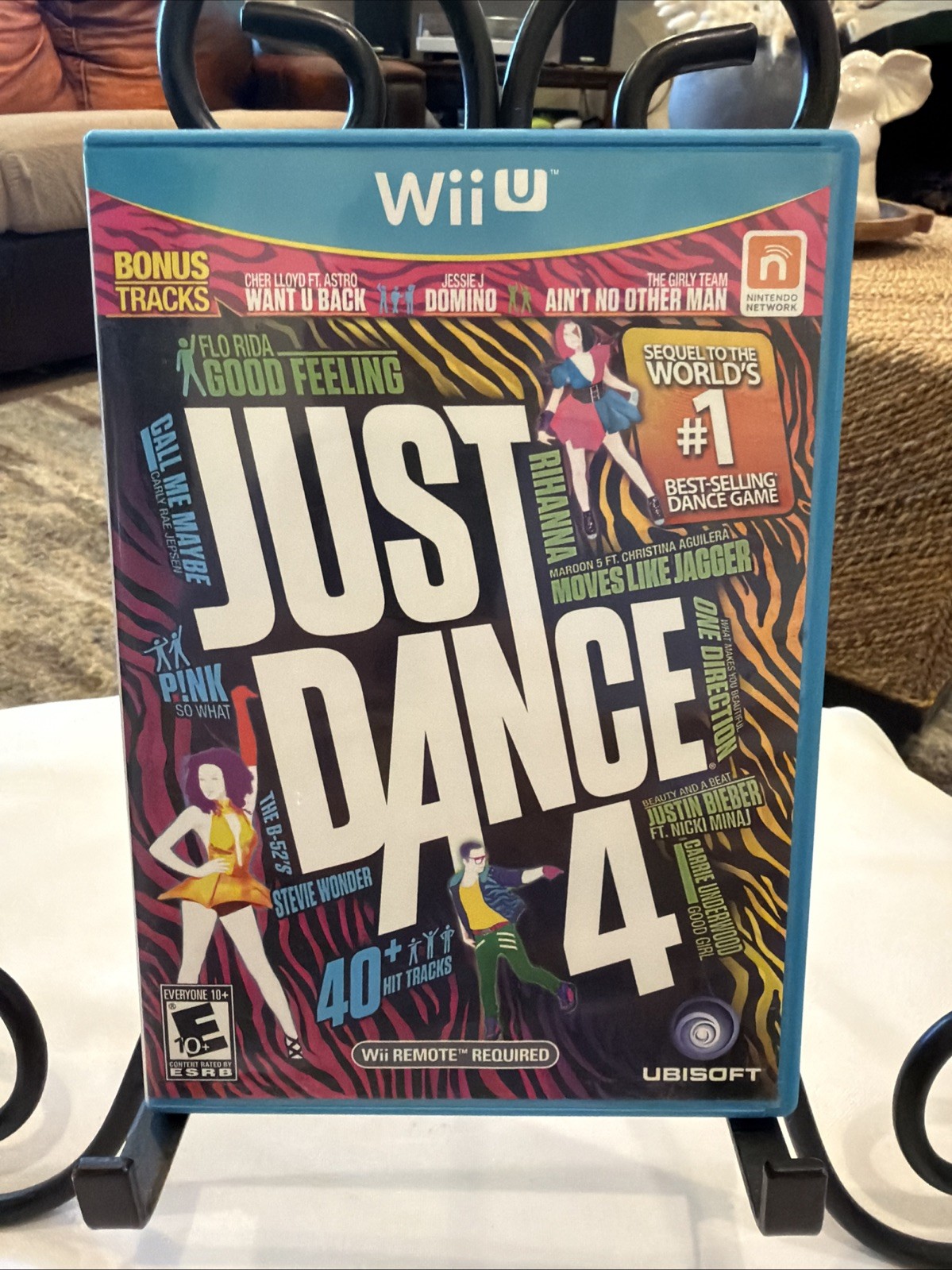 Just Dance 4 (Nintendo Wii U) CIB! Complete W/ Manual! MINT Disc! Fun!