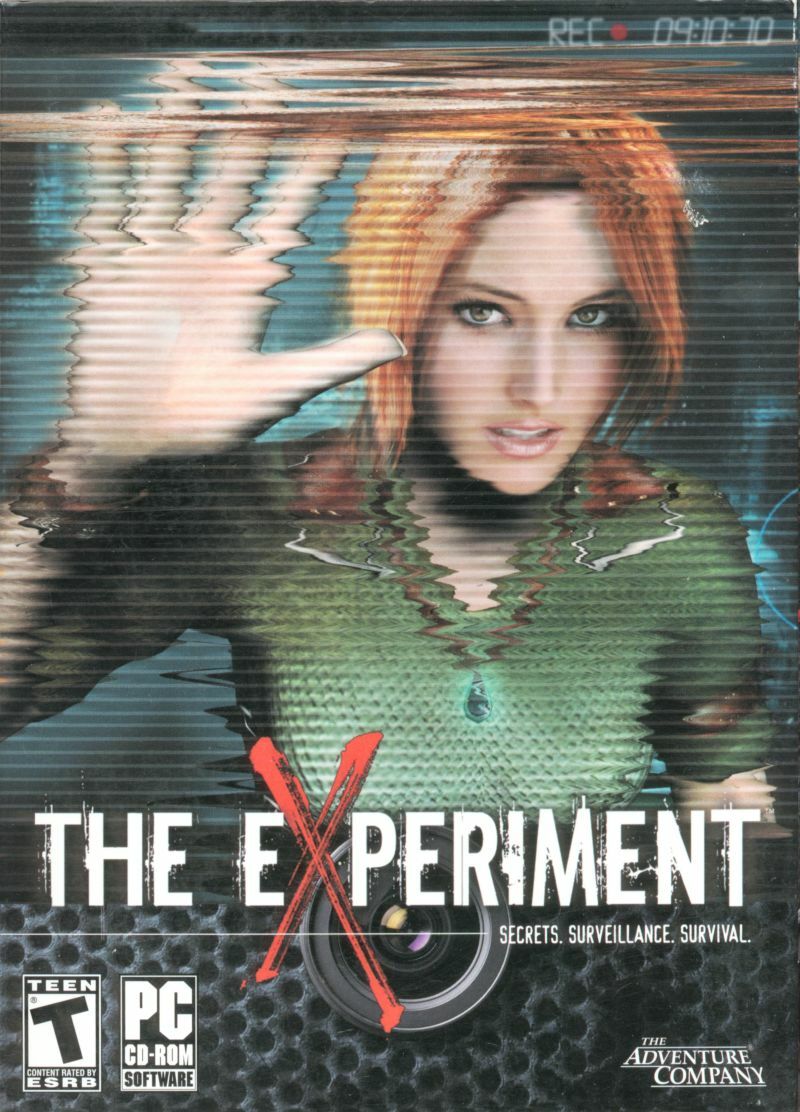 THE EXPERIMENT by The Adventure Company PC Game CD-ROM Adventure NEW in BOX