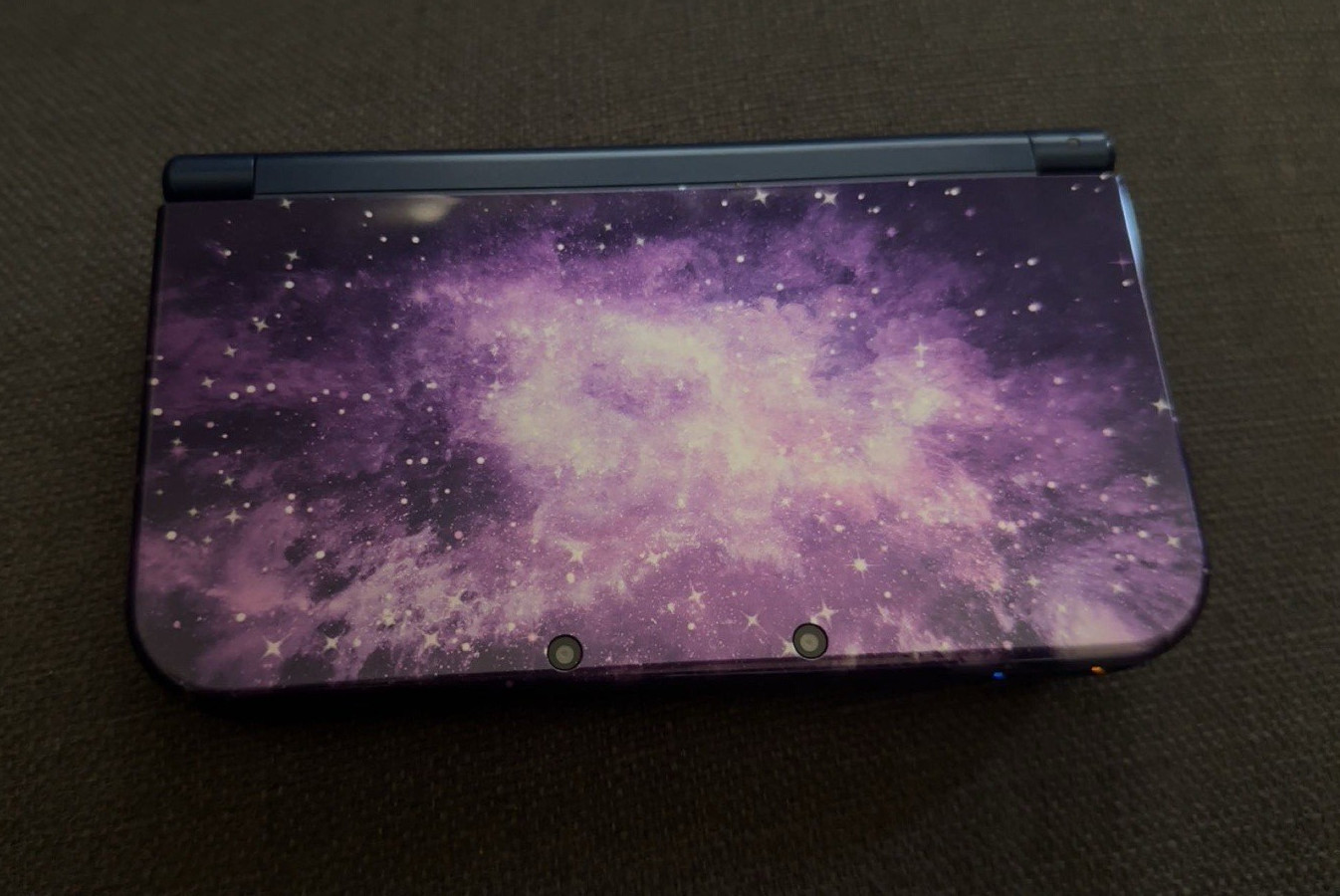 Nintendo 3DS XL Galaxy Edition Handheld System (Great Condition) (NO STYLUS)