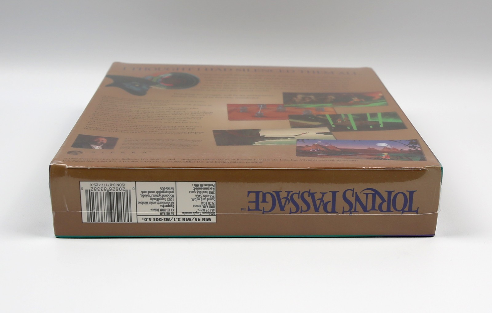 SEALED 1995 Torin’s Passage Sierra Al Lowe Big Box PC