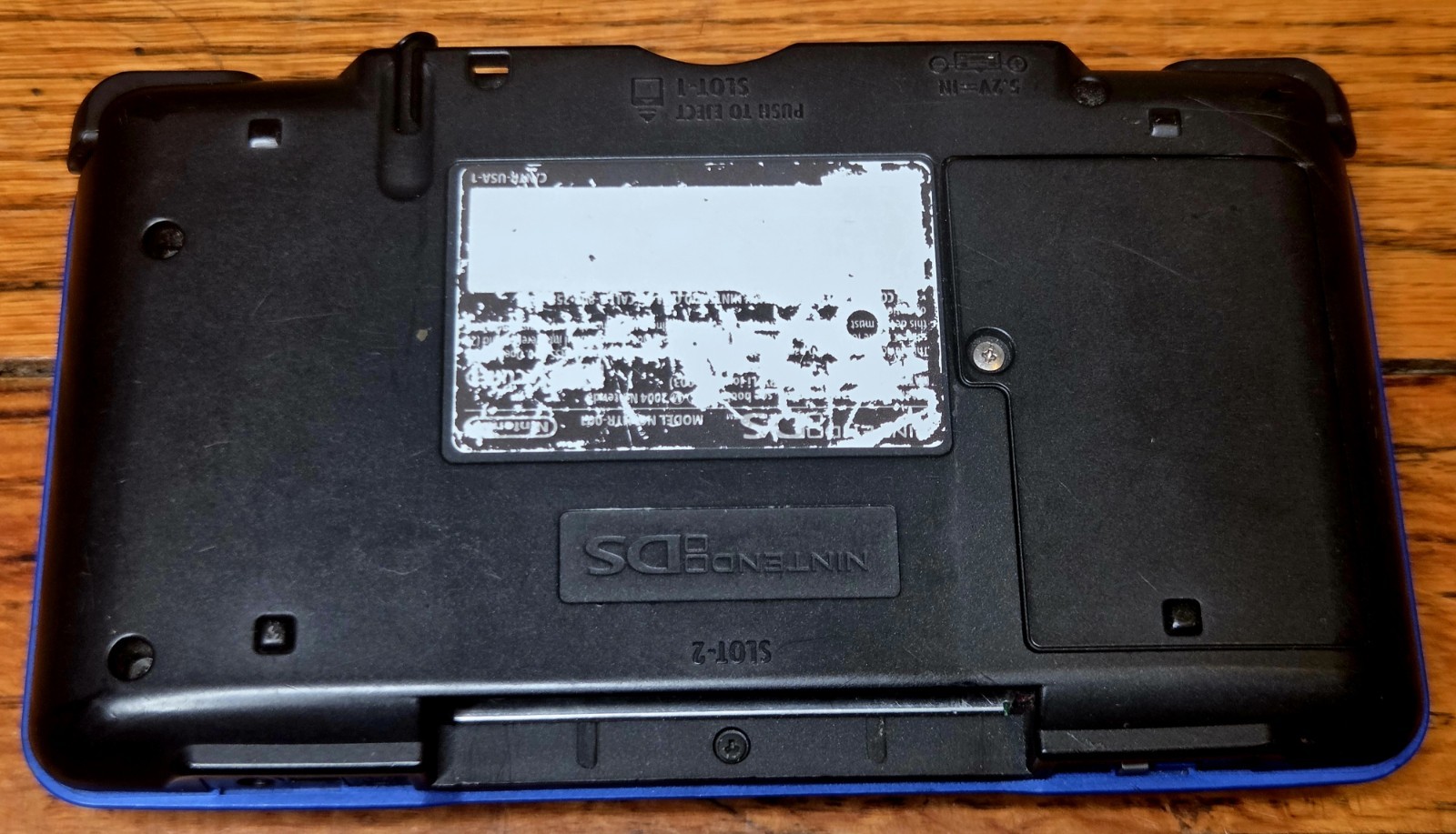 Nintendo DS Blue Game Console NTR-001 USA Tested
