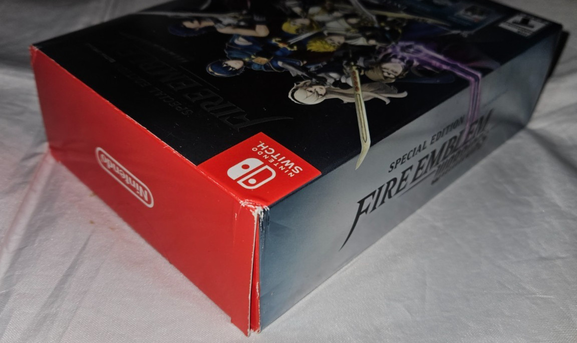 Nintendo Switch Fire Emblem Warriors Speical Edition NO GAME Card Set Poster CD