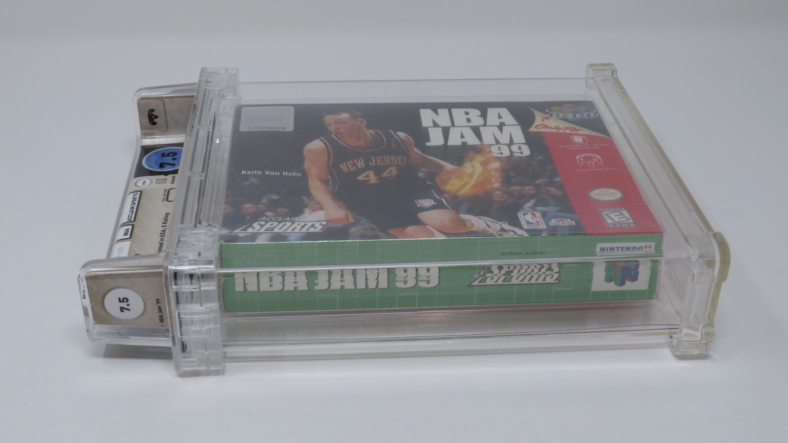 NBA Jam ’99 Basketball Nintendo 64 N64 Sealed Video Game Wata Graded 7.5 A+