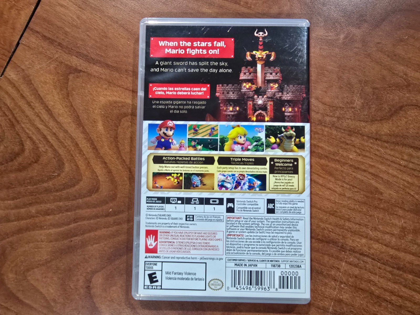 Super Mario Bros RPG – Nintendo Switch