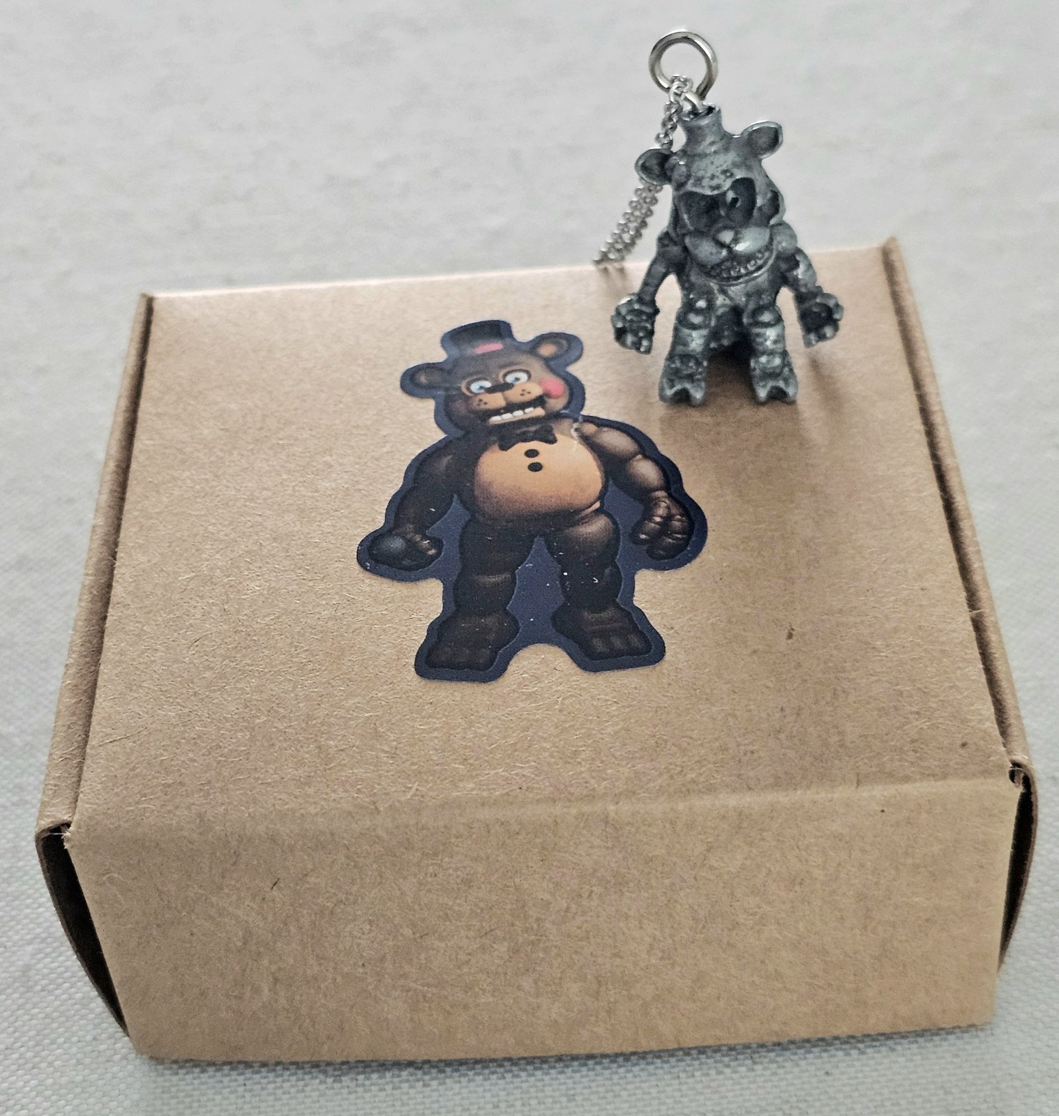 One Of A Kind – Five Nights At Freddy’s FNAF 3D Freddy Bear Necklace 🐻