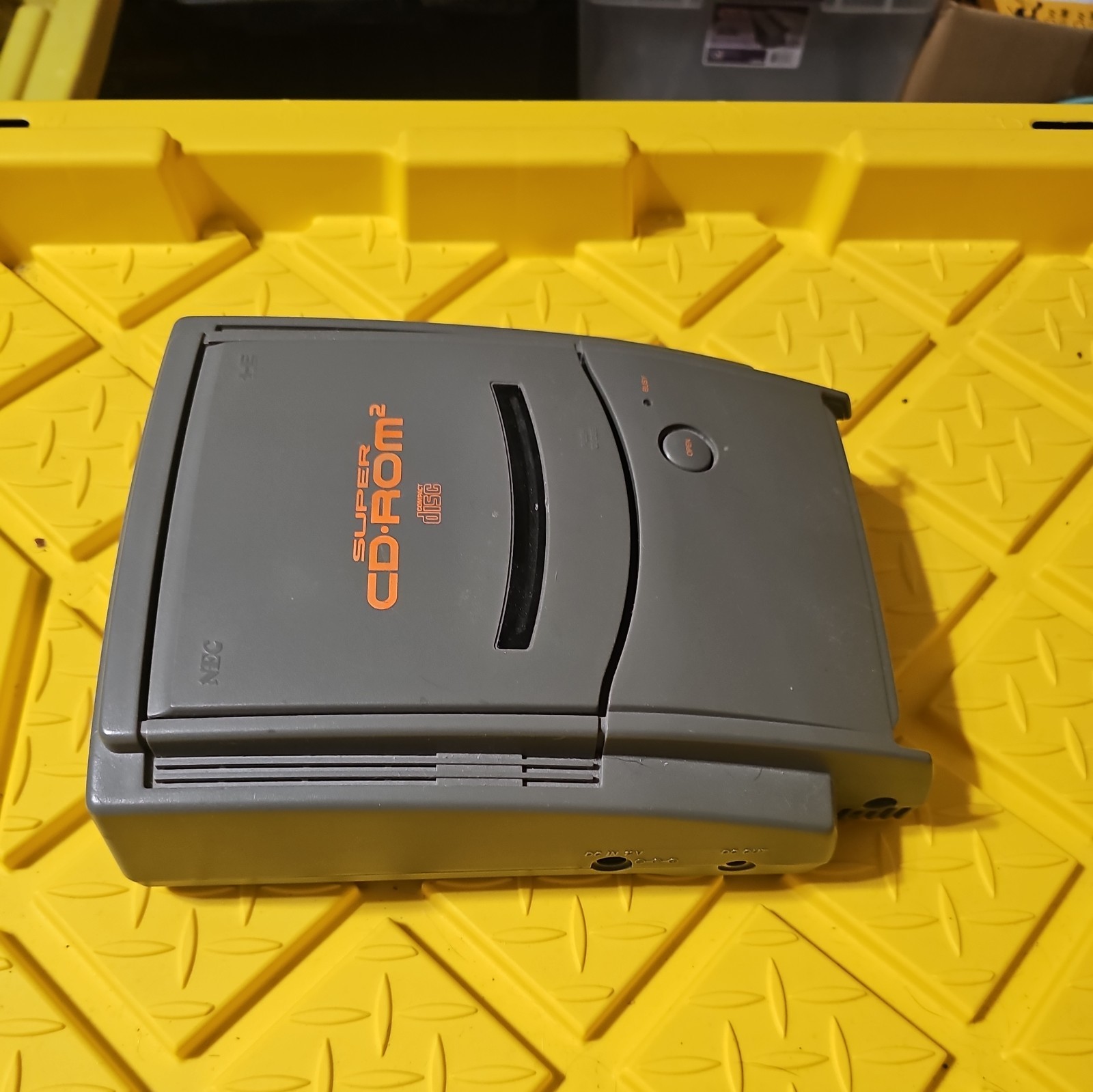 PC Engine SUPER CD ROM Console System -Well Maintained-AS-IS US SELLER