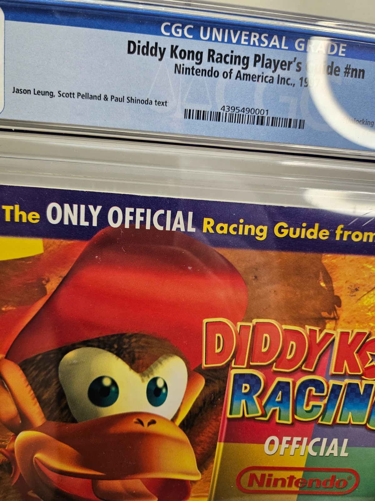 Diddy Kong Racing n64 Nintendo Players Guide CGC 8.0