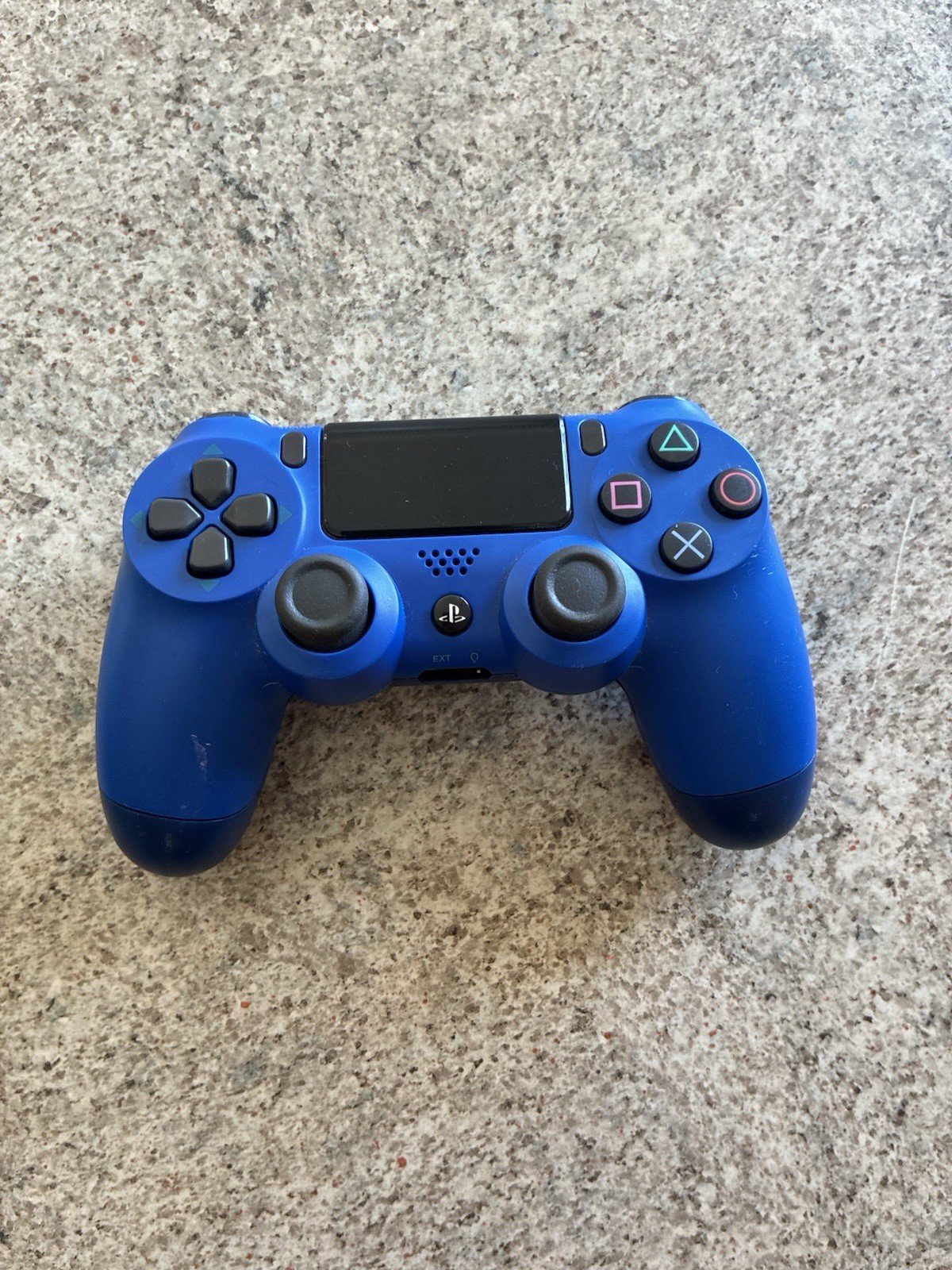 Sony Dualshock 4 OEM Wireless Controller CUHZCT2U – Blue (PS4) Parts Only Read