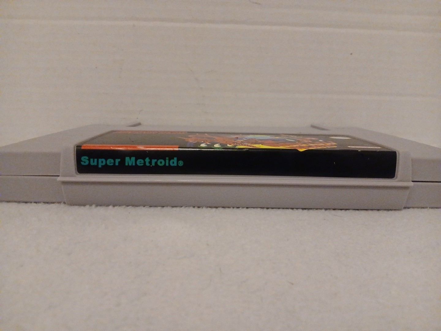 ThinkGeek Super Nintendo Cartridge Super Metroid Display Box Small