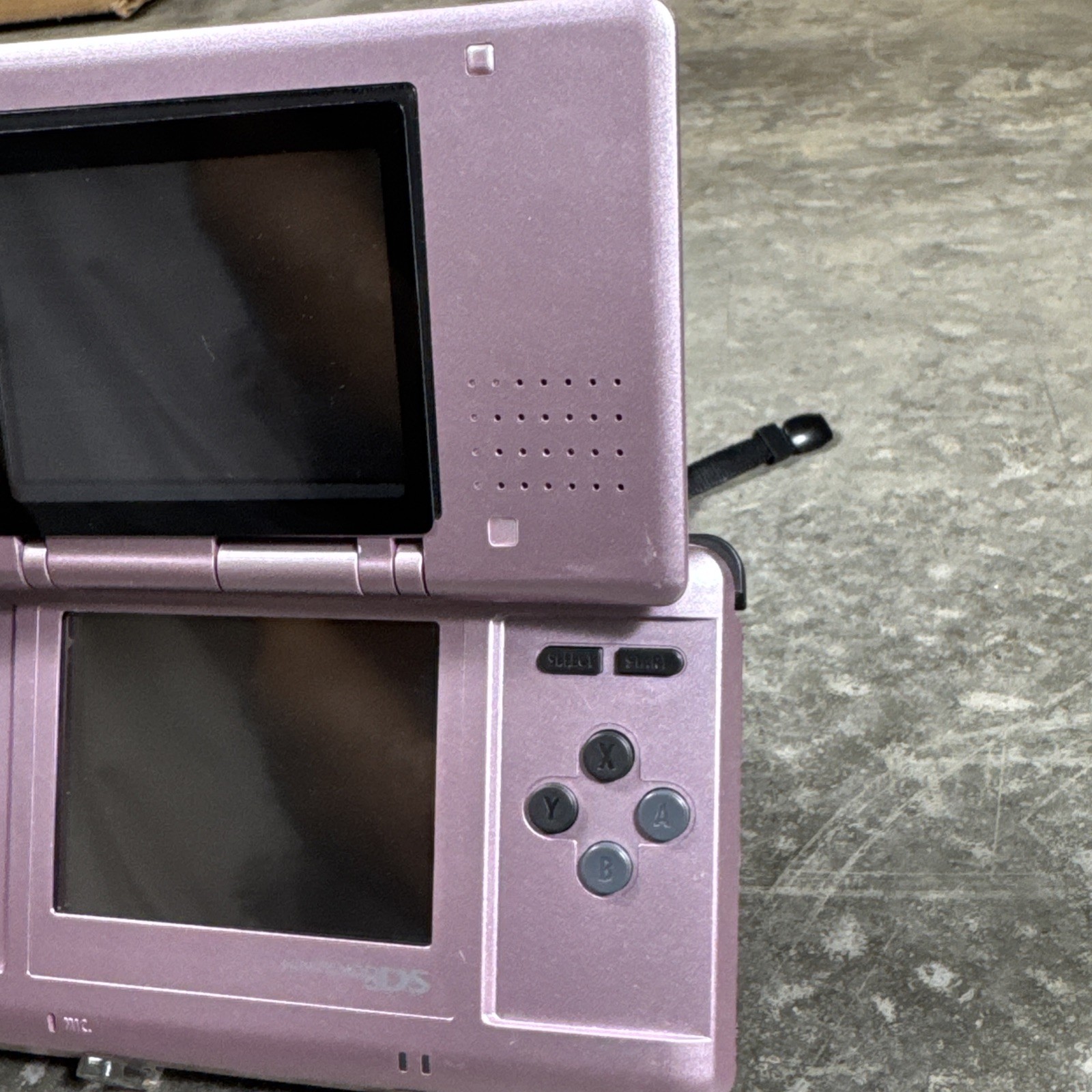 Nintendo DS OG Original Console (NTR-001) Pink w/ OEM Charger Stylus & Case
