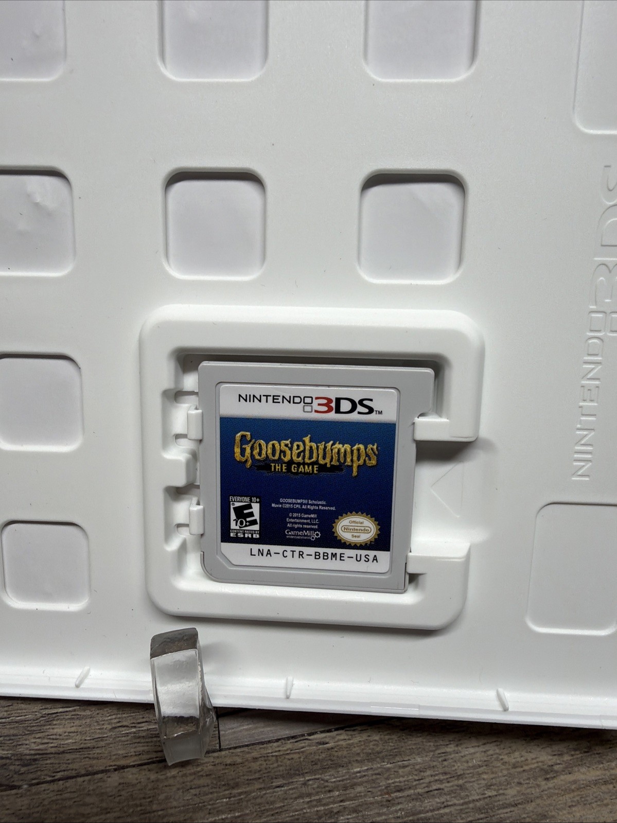 Goosebumps: The Game (Nintendo 3DS, 2015) Complete With Manual