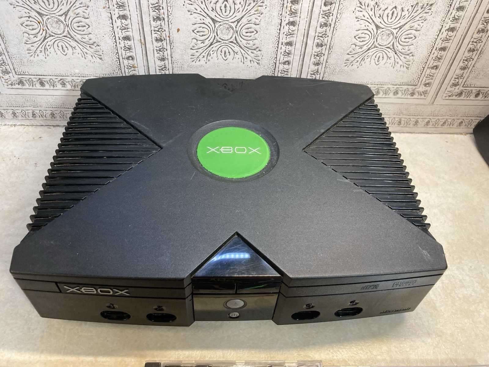 Microsoft Xbox Launch Edition 8GB Home Console – Black Tested And Working