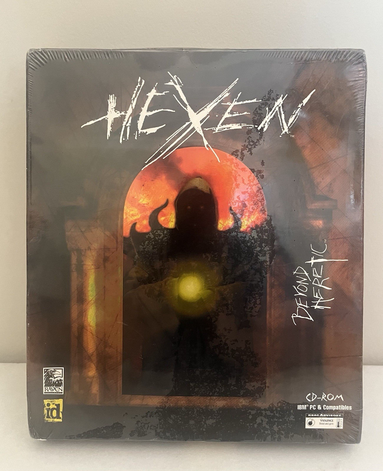 Brand New Hexen Beyond Heretic PC CD-ROM 1995 Big Box – Sealed – Rare