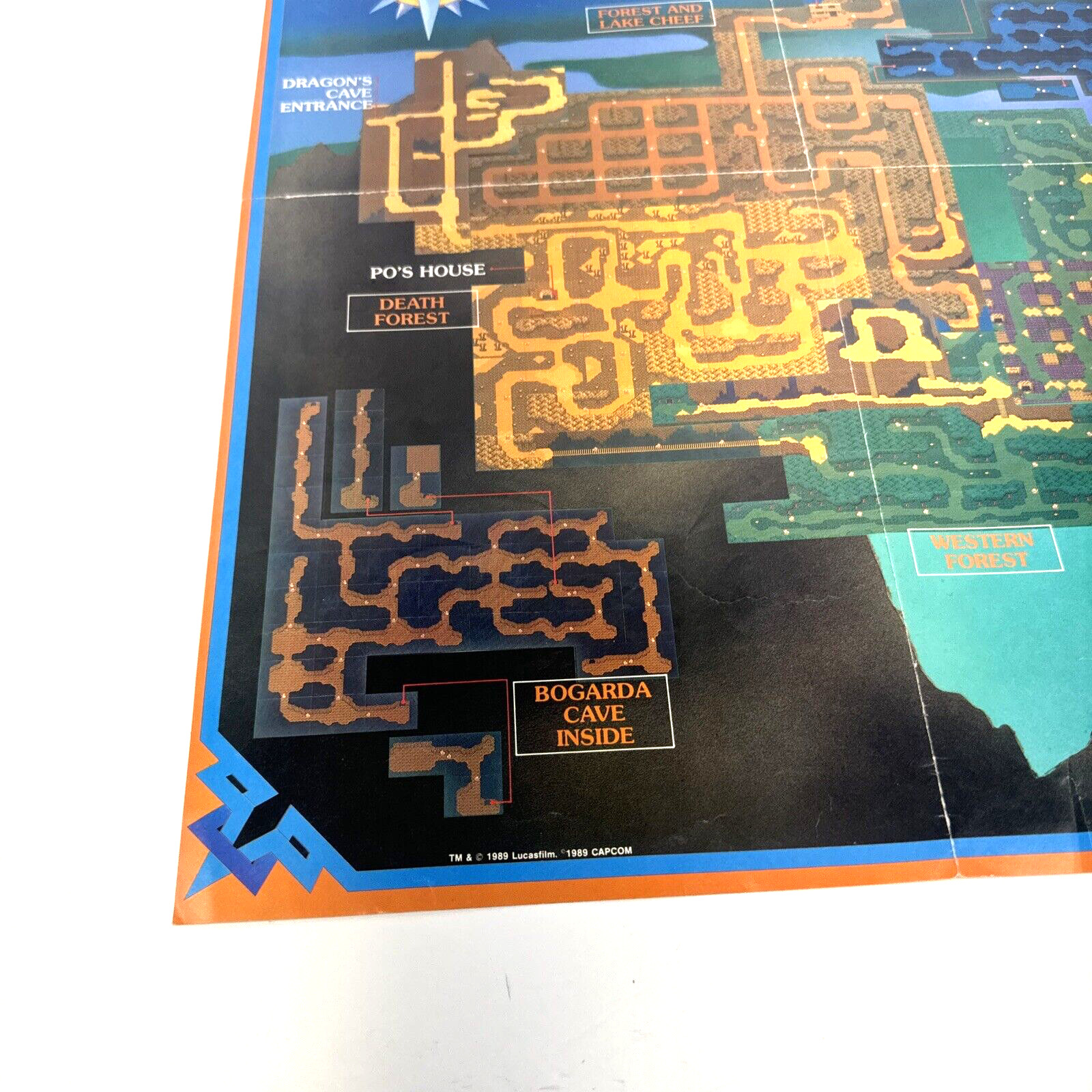 IRONSWORD DOUBLE SIDED POSTER WILLOW – Nintendo NES, Nintendo Power