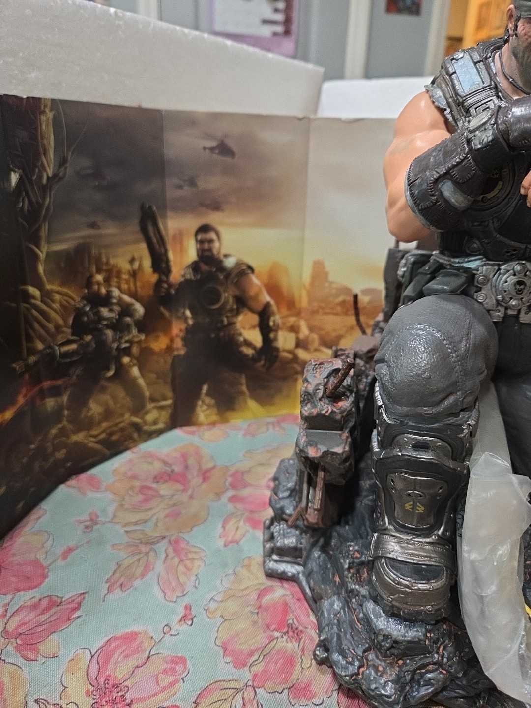 Gears of War 3 Marcus Fenix Collectible Statue
