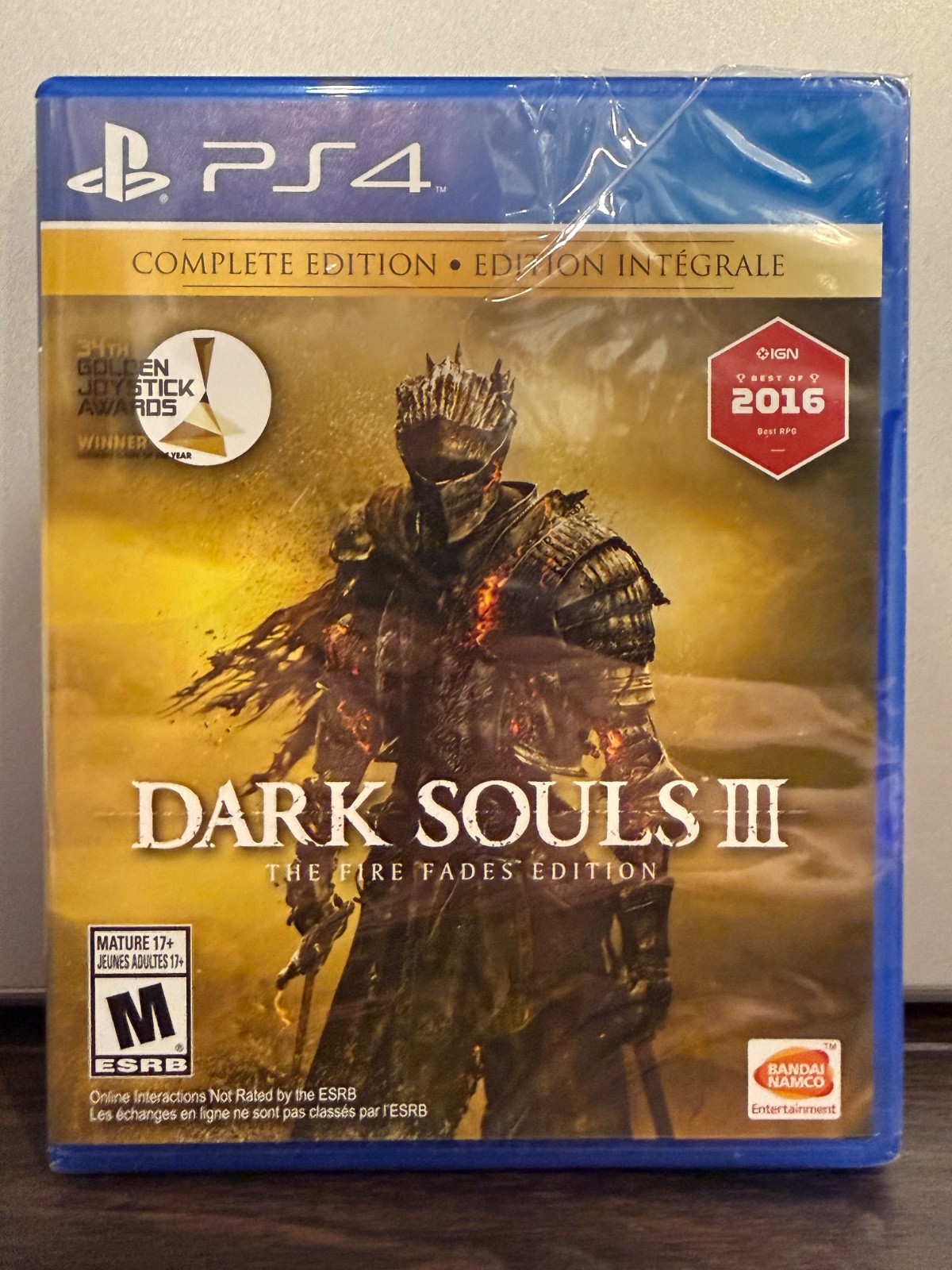 Dark Souls III: The Fire Fades Edition *New* See desc (Sony PlayStation 4, 2017)
