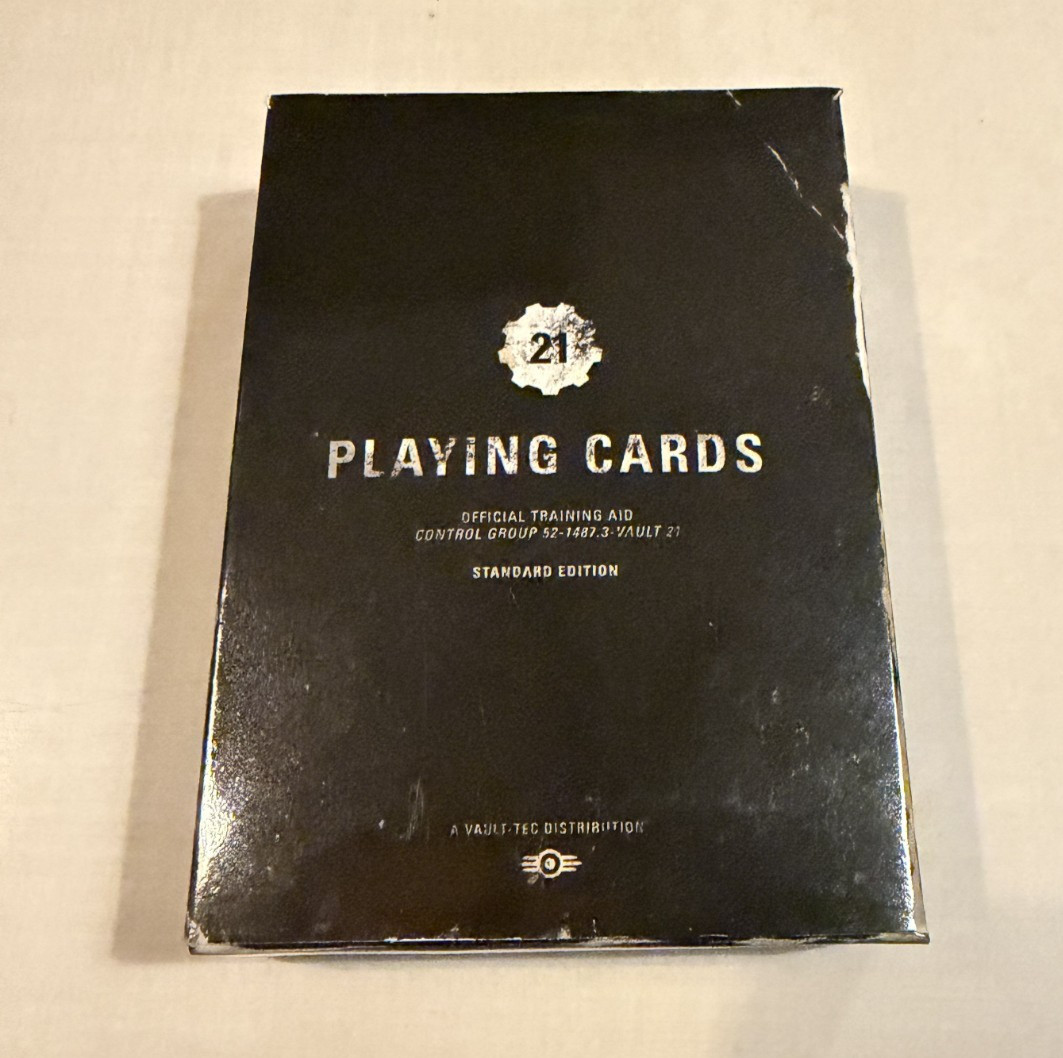 Fallout: New Vegas Vault 21 Deck of Playing Cards 2010 Bethesda Softworks