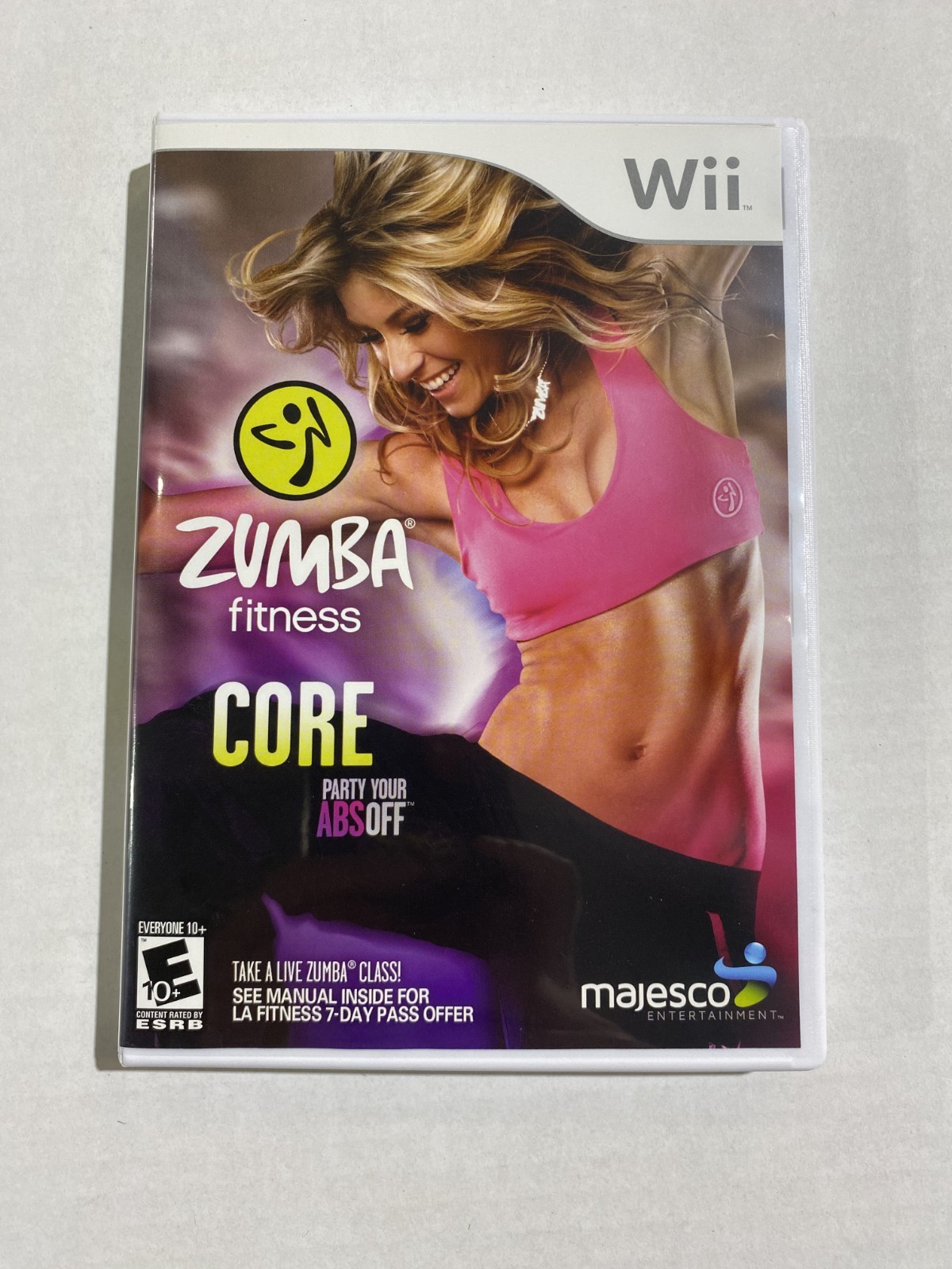 Zumba Fitness Core + Manual – Nintendo Wii – Tested & Working – Free Shipping