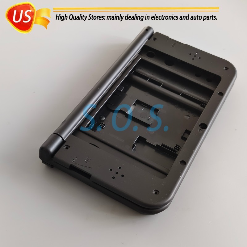 3in1 Top Bottom Middle Frame Housing Shell Case Battery Cover For New 3DS XL LL