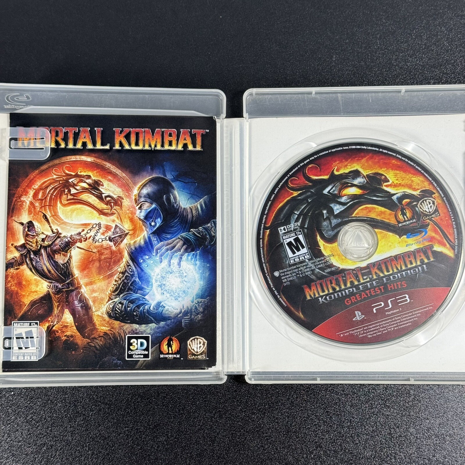 Mortal Kombat Komplete Edition PS3 PlayStation 3 GH – Complete CIB