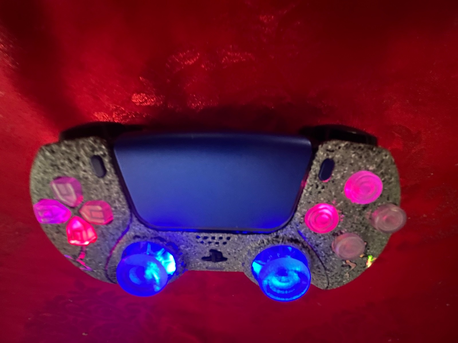 Playstation5 multi color light up controller lightning design ps5 gaming paddle
