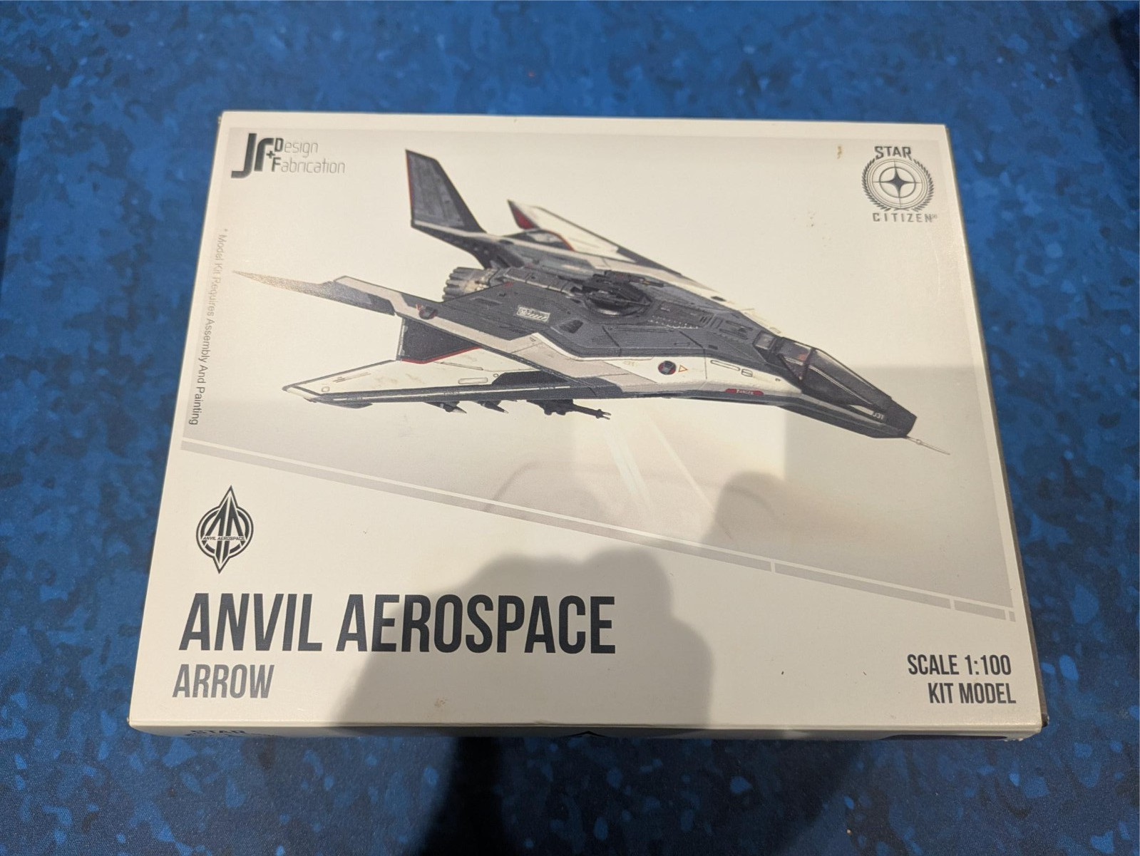 Star Citizen JRDF Anvil Aerospace Arrow 1:100 Model Kit