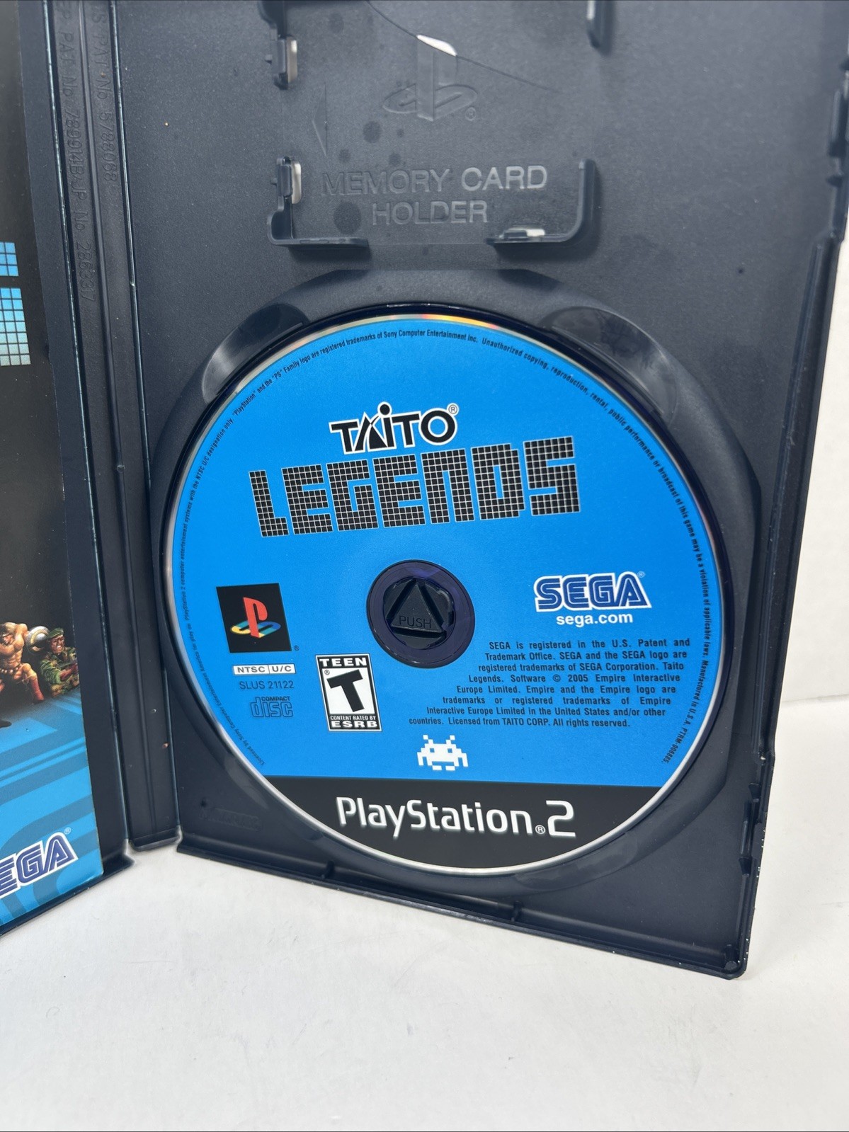 Taito Legends Sony Playstation 2 manual PS2 Bubble Bobble Operation Wolf 29 Game